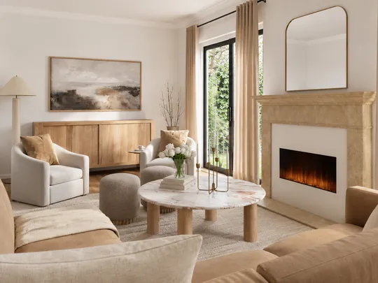 Living Room · Contemporary designed by Anny