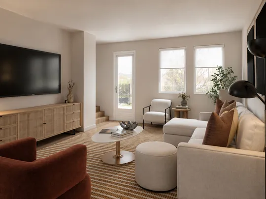 Living Room · Warm Transitional designed by Diogo