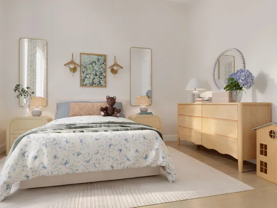 Living Room · Inspired Modern designed by Montserrat
