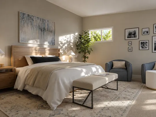 Bedroom · Modern designed by Paulina