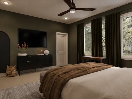 Bedroom · Eclectic designed by Katherin