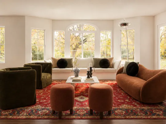 Living Room · Contemporary designed by Camila