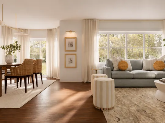 Living Room · Contemporary designed by Camila