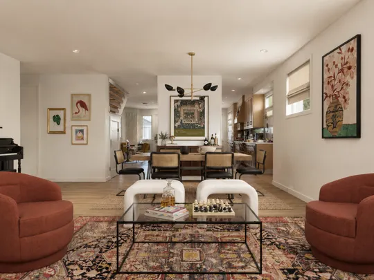 Living Room · Inspired Modern designed by Karley