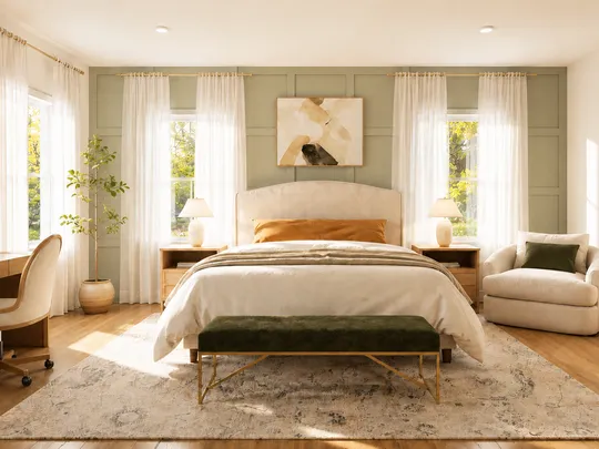 Bedroom · Contemporary designed by Paulina