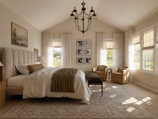 Bedroom · Contemporary designed by Paulina