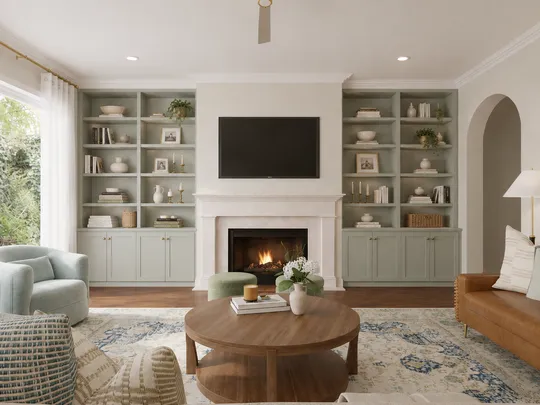 Living Room · California Cool designed by Yoseika