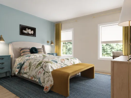 Bedroom · Eclectic designed by Gabriela
