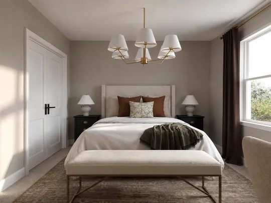 Bedroom designed by Christina