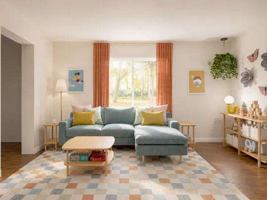 Living Room · Midcentury Scandi designed by Ivan