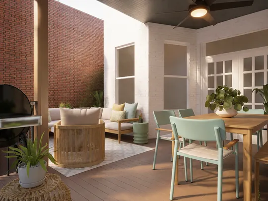 Outdoor Space · Coastal designed by Katherin