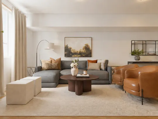 Living Room · Transitional designed by Paula