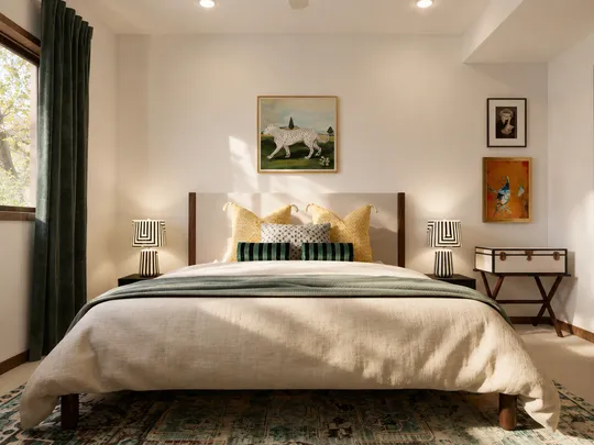 Bedroom · Eclectic designed by Jess