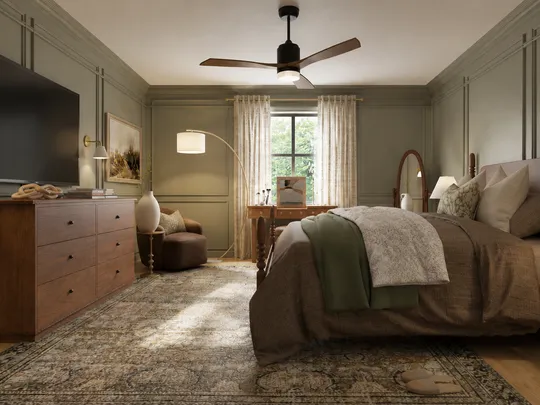 Bedroom designed by Alexandra