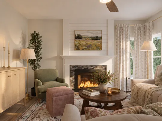 Living Room designed by Rebecca