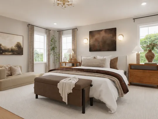 Bedroom designed by Paola