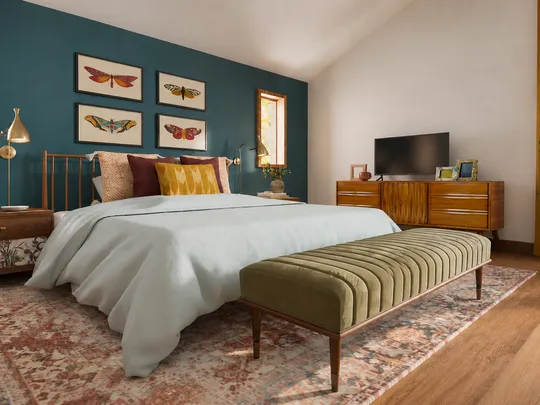 Bedroom designed by Abi