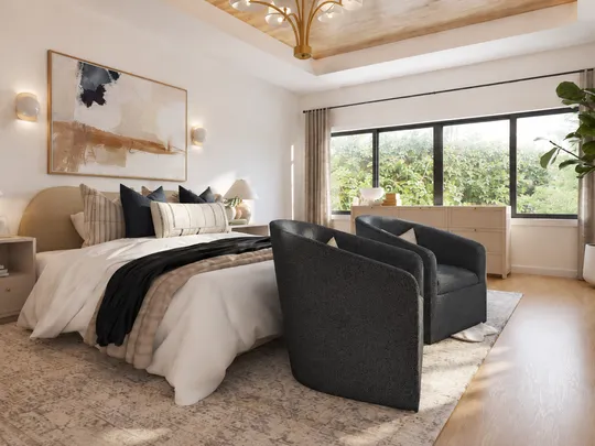 Bedroom designed by Paola