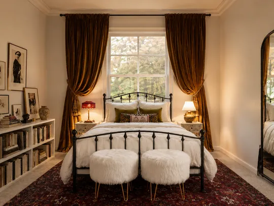 Bedroom · Vintage designed by Bertha