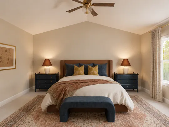 Bedroom designed by Dawn