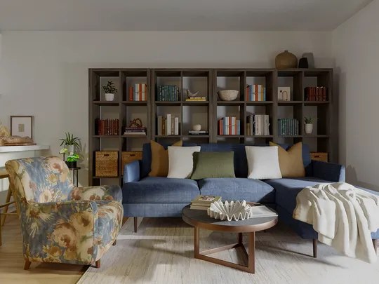 Living Room · Eclectic designed by Candida