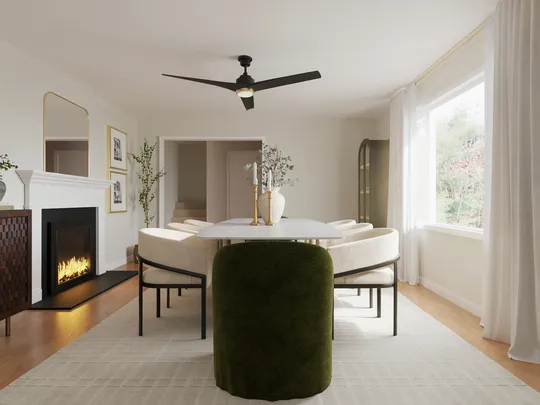 Dining Room · Contemporary designed by Lilia