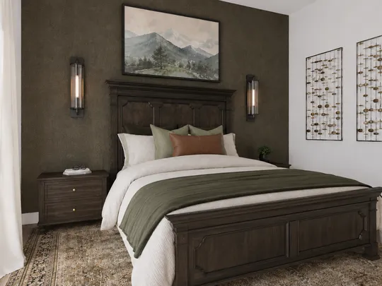 Bedroom designed by Emma
