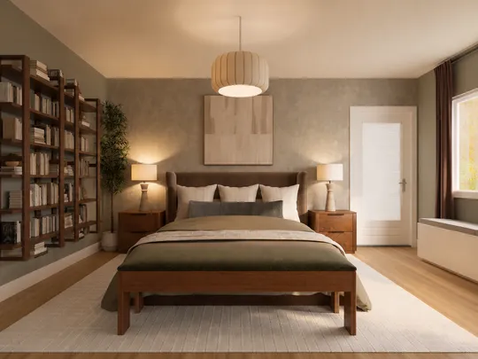 Bedroom · Contemporary designed by Ivan