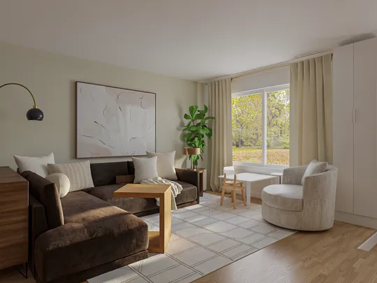 Living Room · Eclectic designed by Juliana