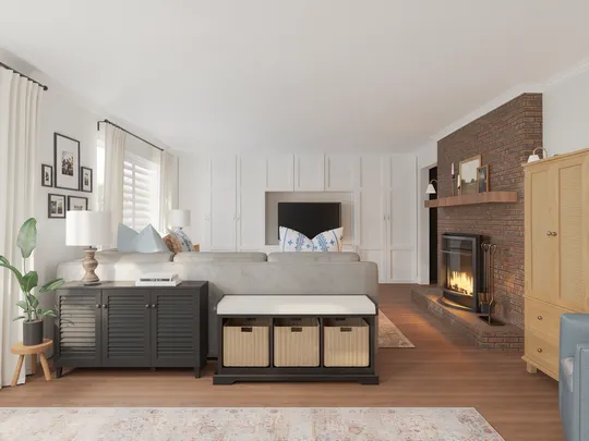 Living Room · New Classic designed by Ariel