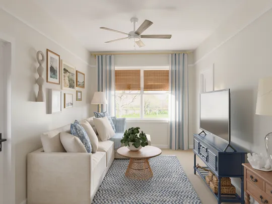 Living Room · Organic Modern designed by Ariel