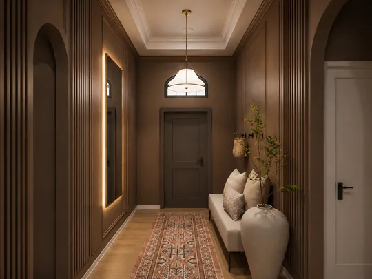 Entryway designed by Christina