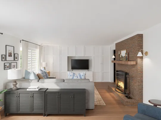 Living Room · New Classic designed by Ariel
