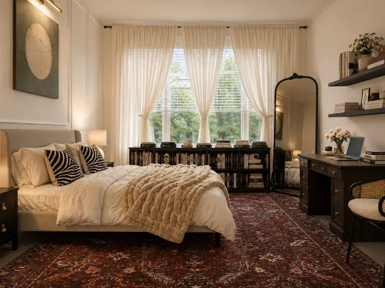 Bedroom · Vintage designed by Bertha