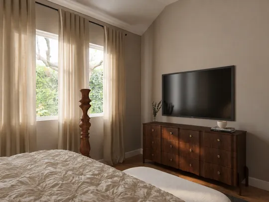 Bedroom designed by Christina