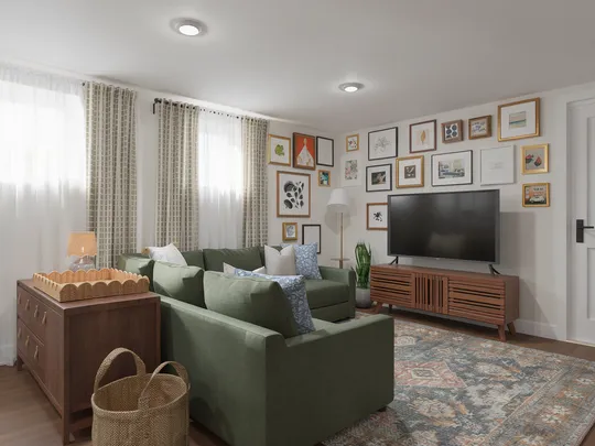 Living Room · Artful Eclectic designed by Ariel