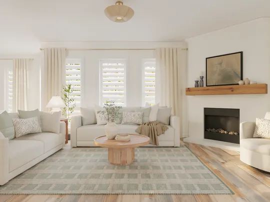 Living Room · Organic Modern designed by Candida