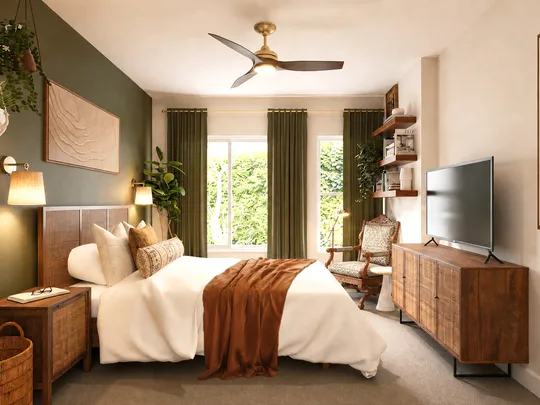 Bedroom designed by Emmanuel