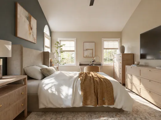 Bedroom · Contemporary designed by Paulina