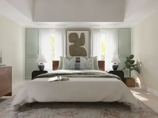 Living Room · Warm Transitional designed by Candida
