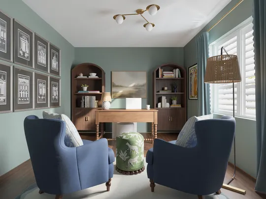 Office · Artful Eclectic designed by Ariel