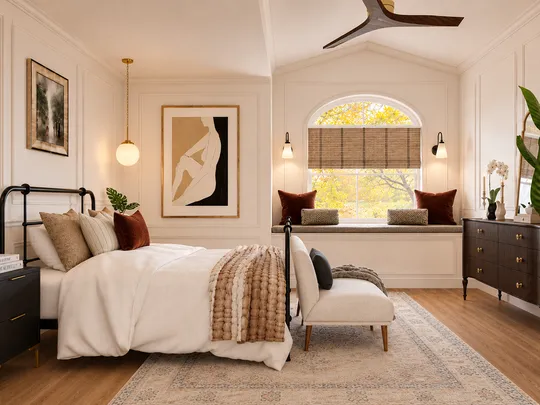 Bedroom designed by Lily