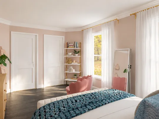 Bedroom designed by Nicolle