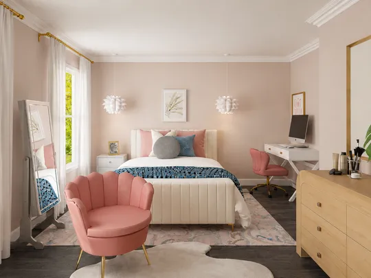 Bedroom designed by Nicolle