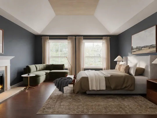 Bedroom designed by Christina