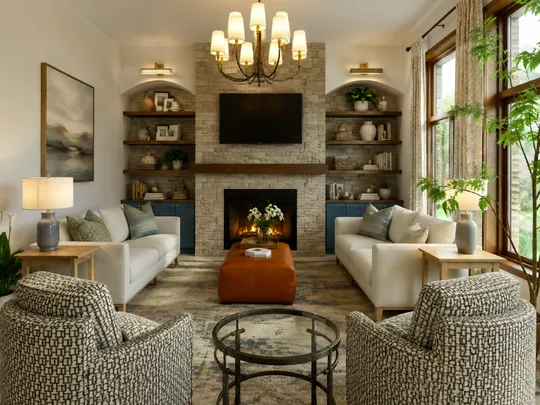 Living Room designed by Megan