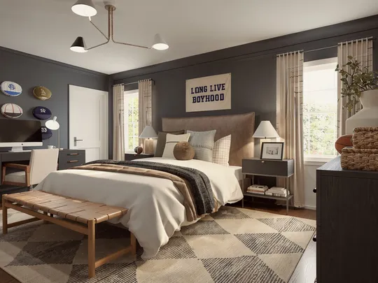 Bedroom designed by Paola