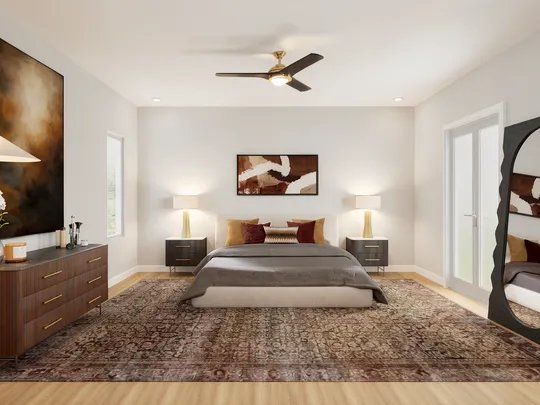 Bedroom · Minimal designed by Katerina