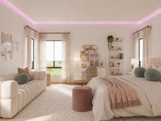 Bedroom designed by Amanda