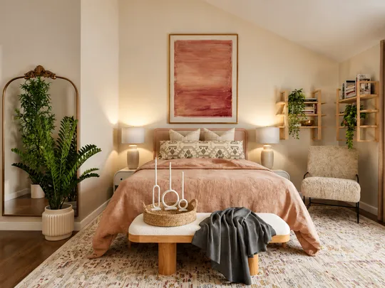 Bedroom designed by Amber